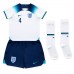 England Declan Rice #4 Hemmakläder Barn VM 2022 Kortärmad (+ Korta byxor)